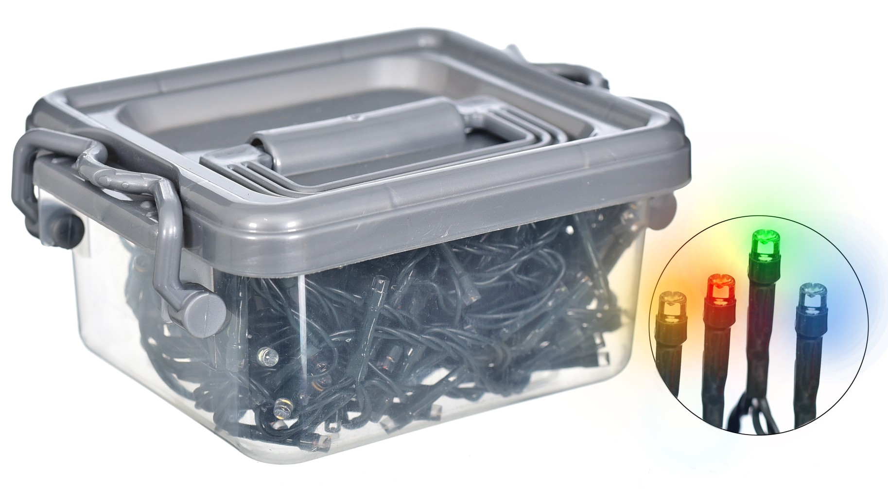 lampki choinkowe 180 led kolorowe z timerem i kontrolerem 8 funkcji święta