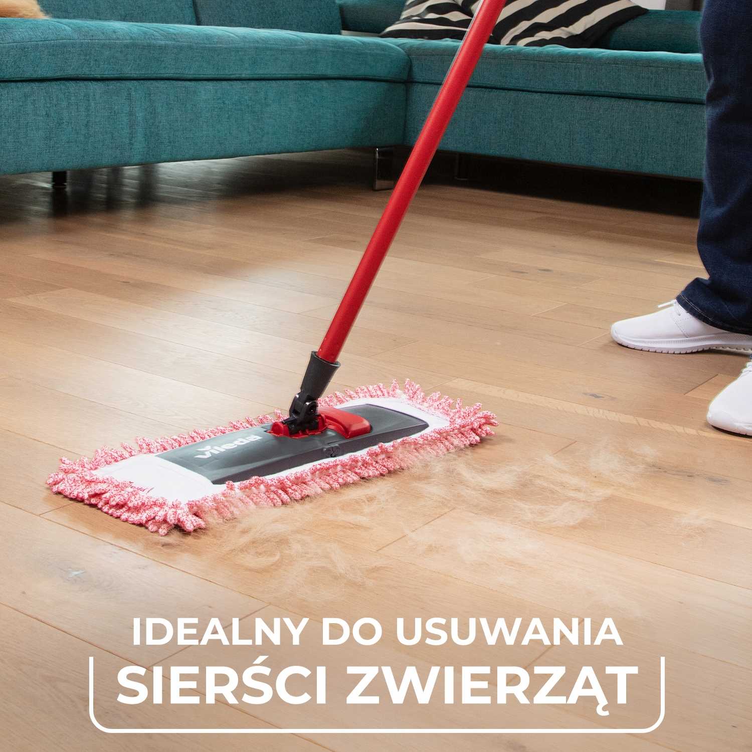 vileda pet pro mop do sierści i włosów