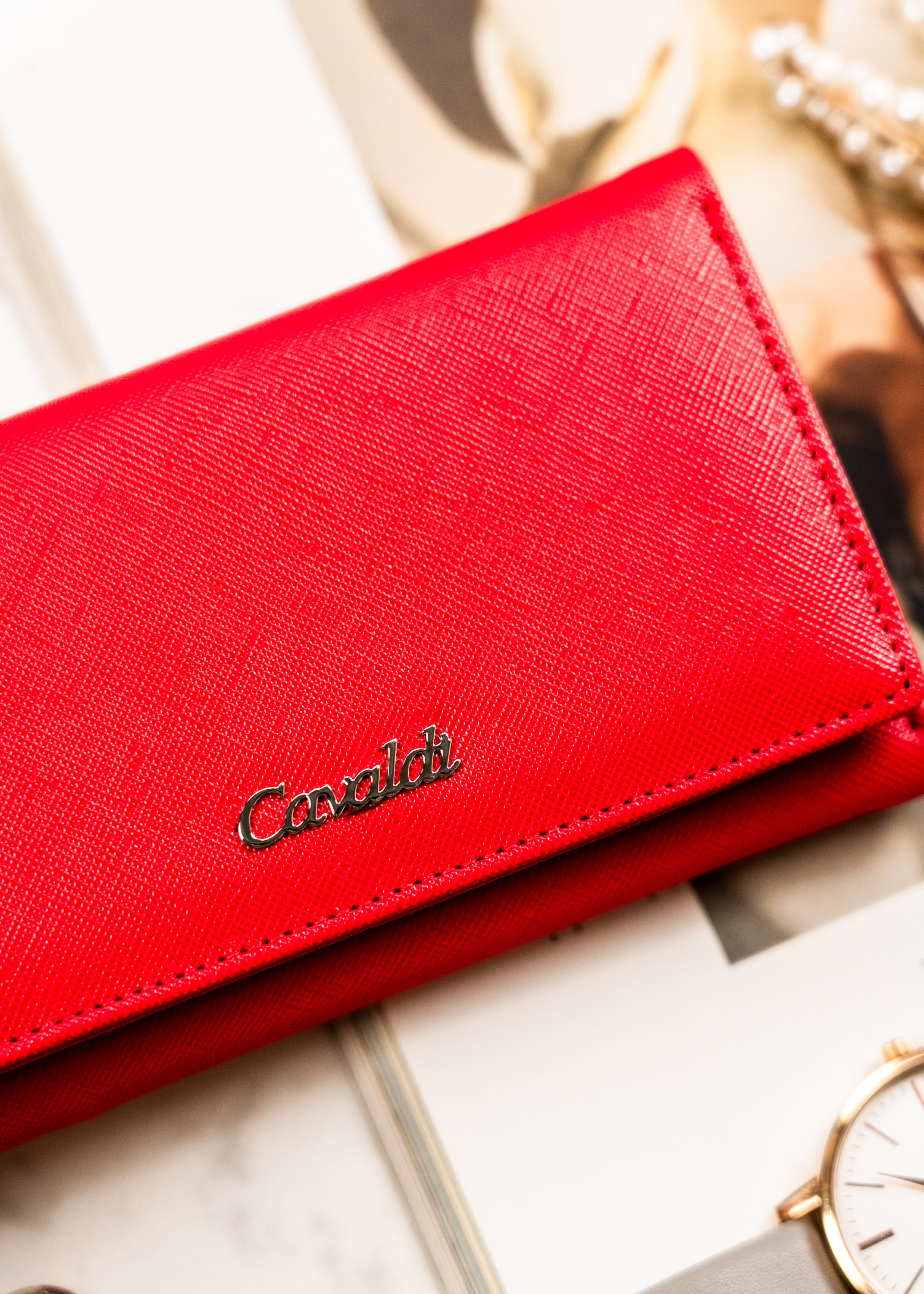 portfel damski pu gd29-sfk-7724 red