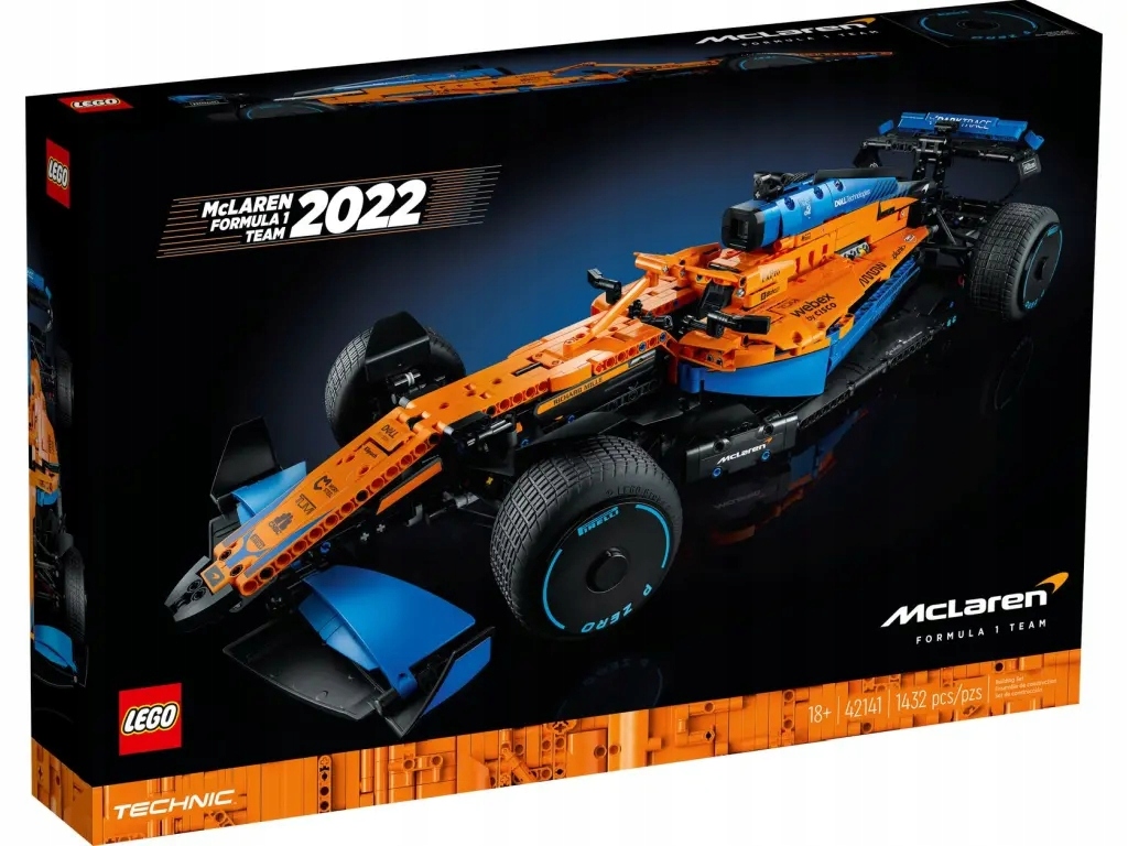 42141 - lego technic - samochód wyścigowy mclaren formula 1™