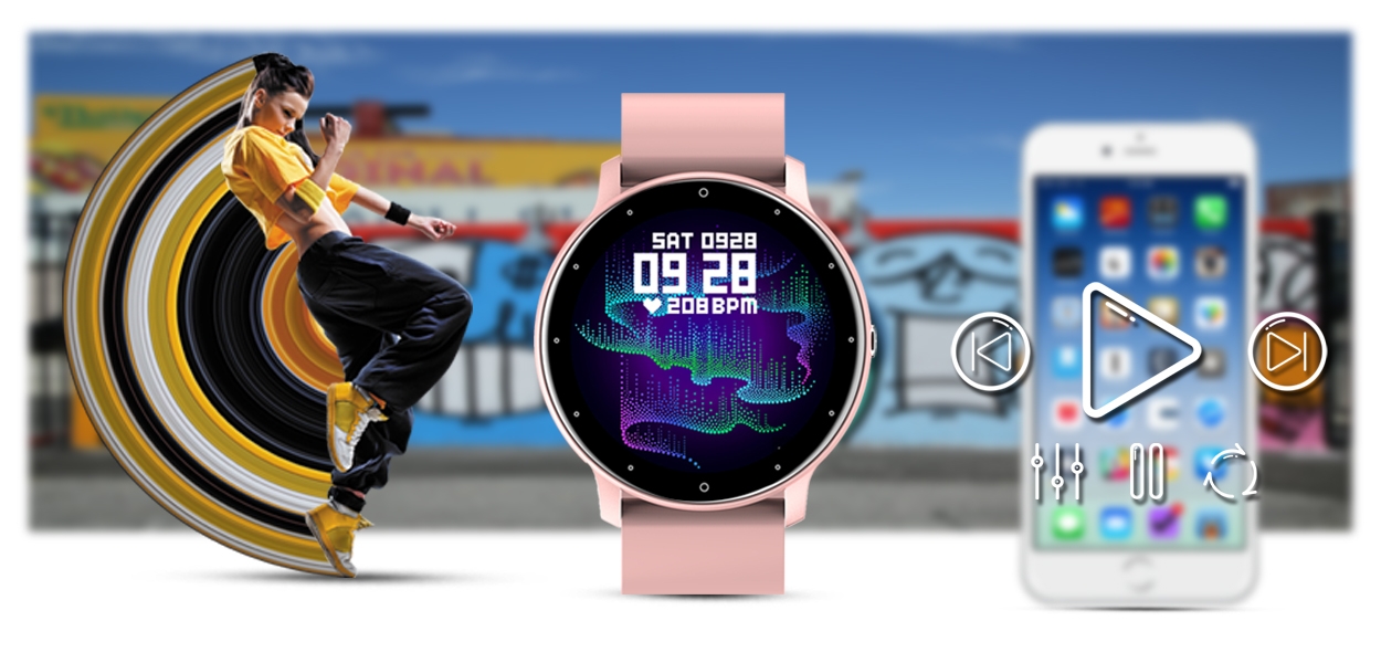 smartwatch damski gravity gt1-1