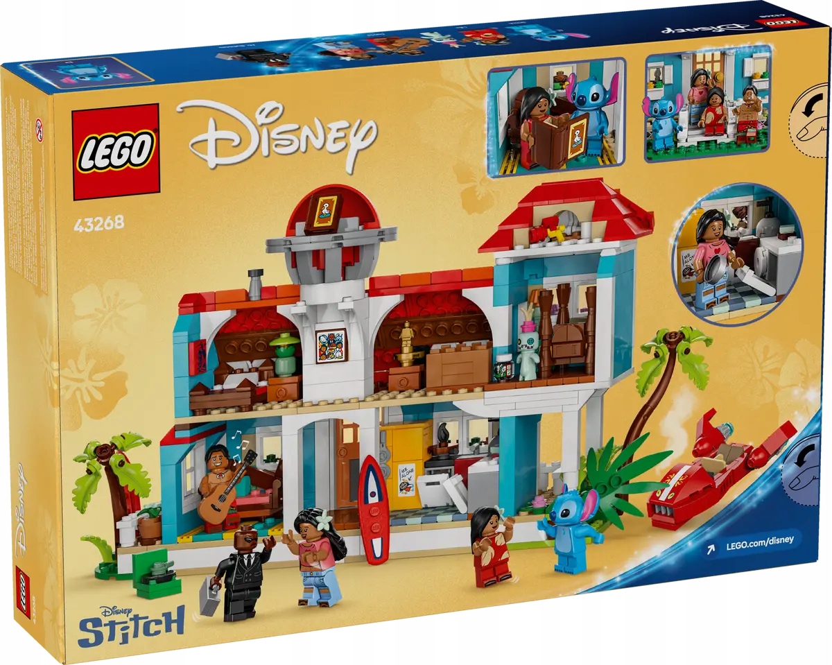 43268 - lego disney - domek na plaży lilo i stitcha