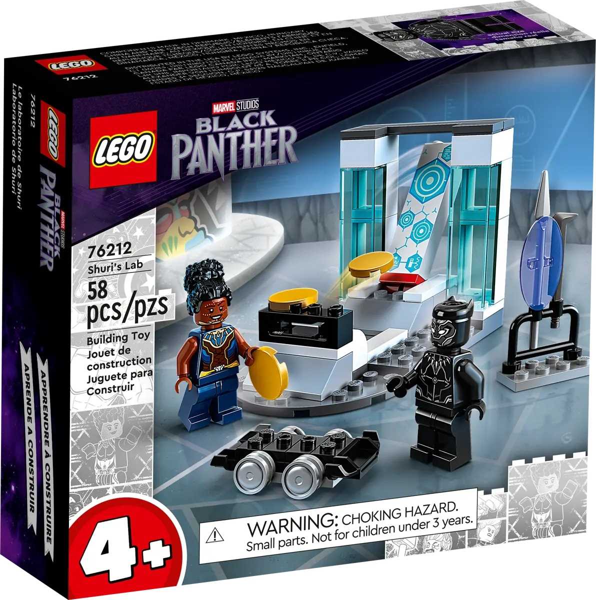 76212 - lego super heroes - laboratorium shuri