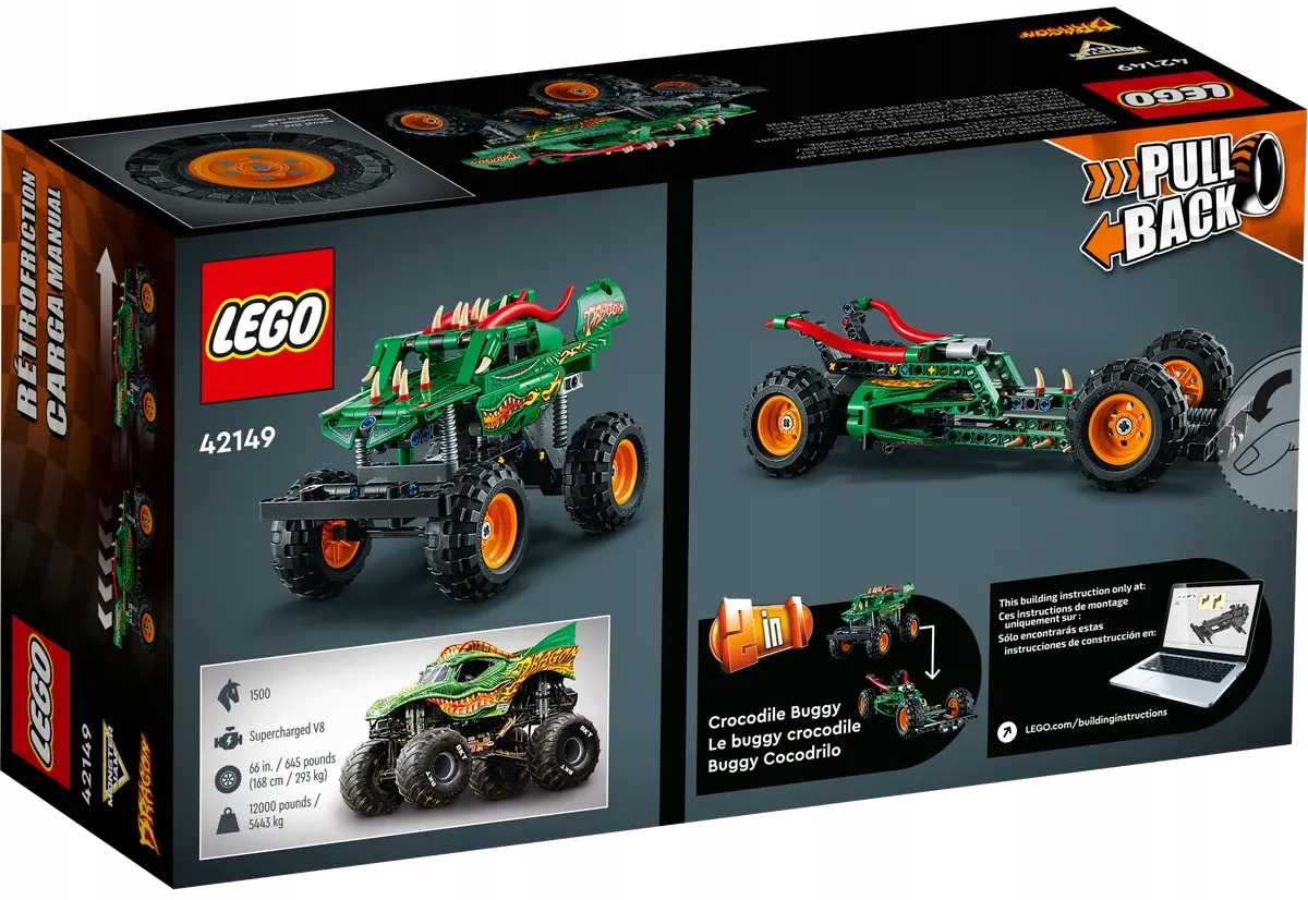 42149 - lego technic - monster jam™ dragon™