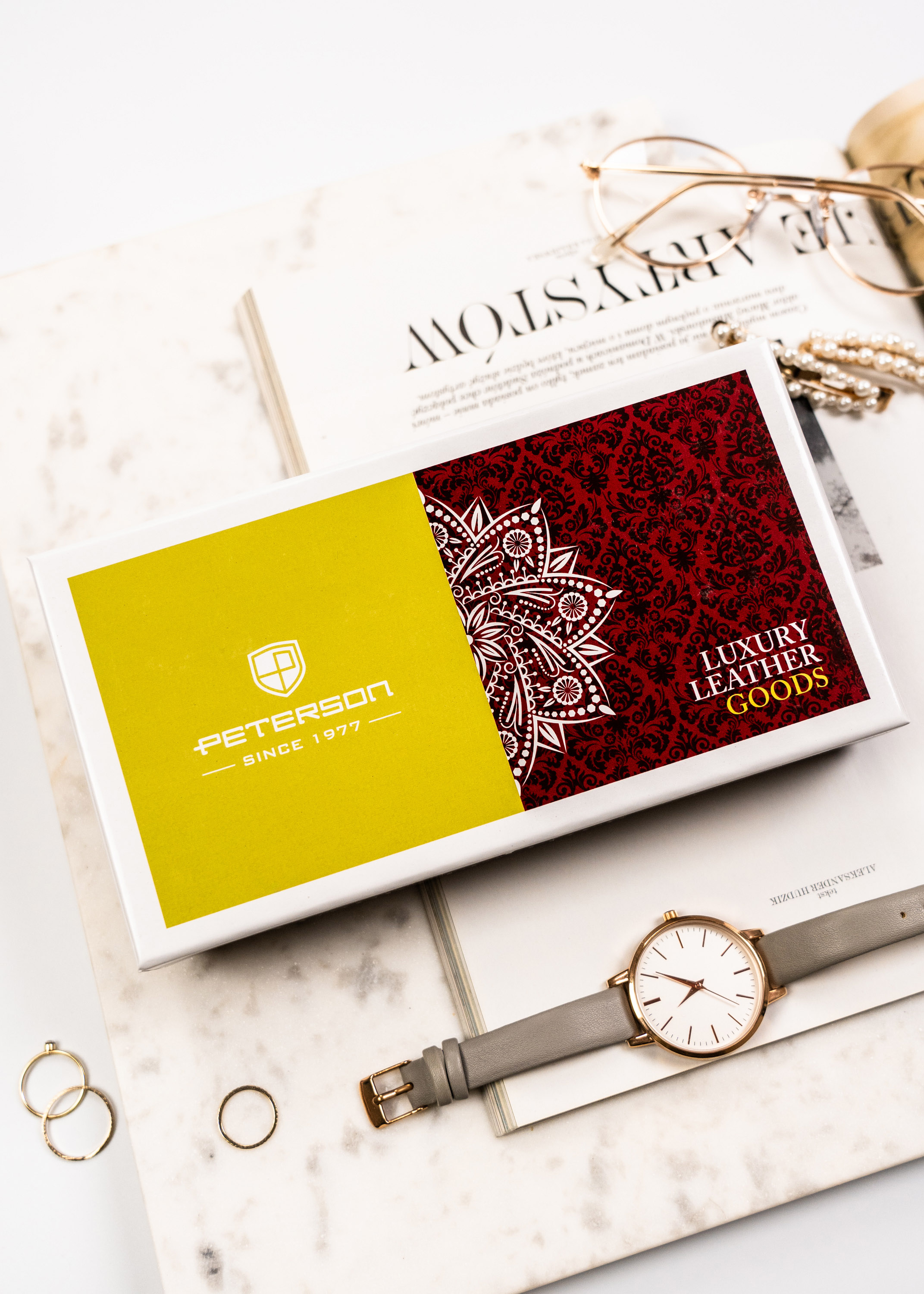 portfel damski skórzany ptn ph24-lfl-7049 green