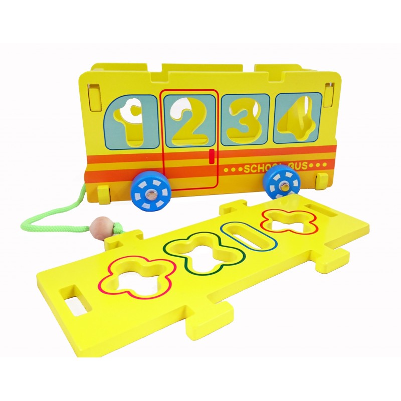 autobus sorter cyfry