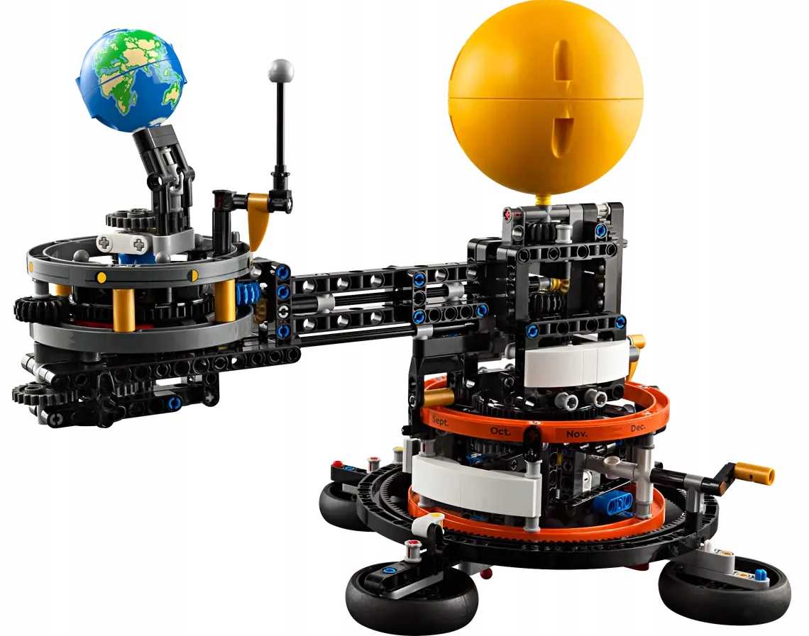 42179 - lego technic - planeta ziemia i księżyc na orbicie