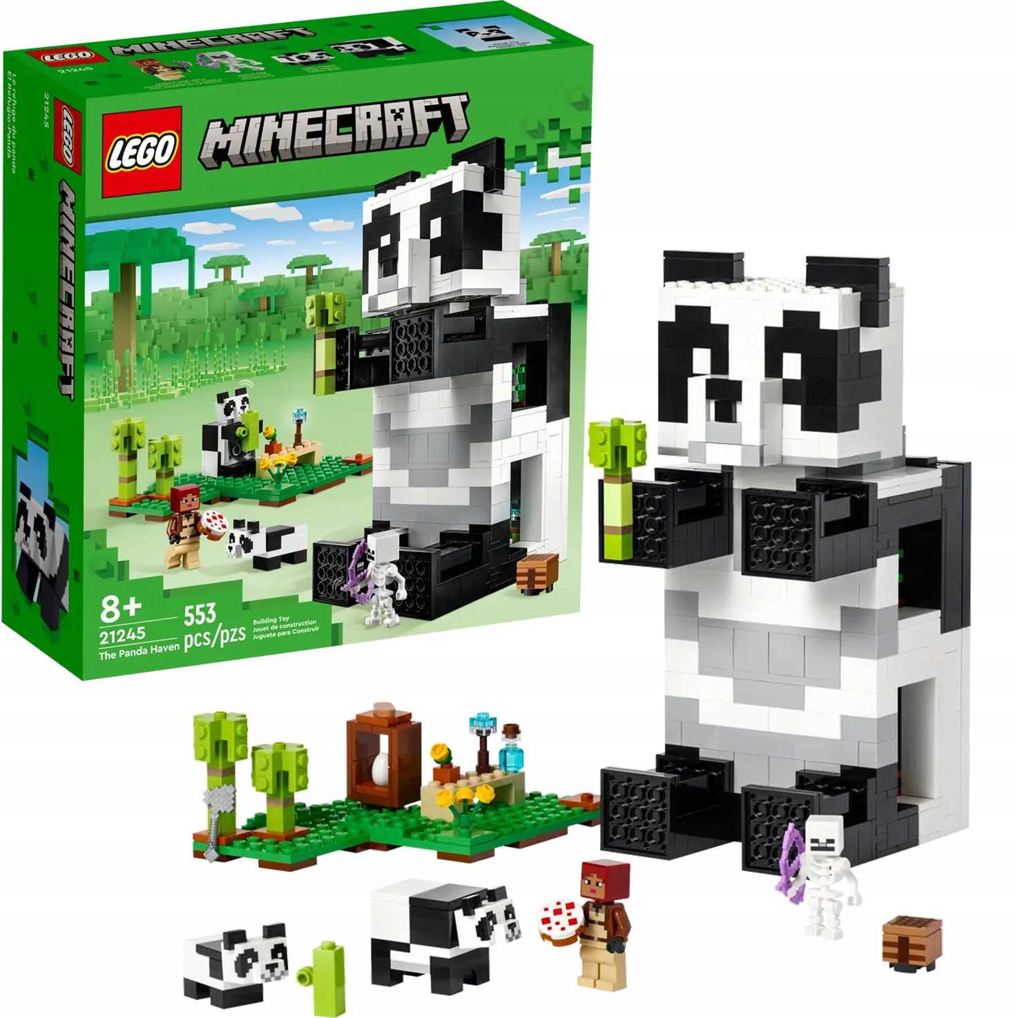21245 - lego minecraft - rezerwat pandy