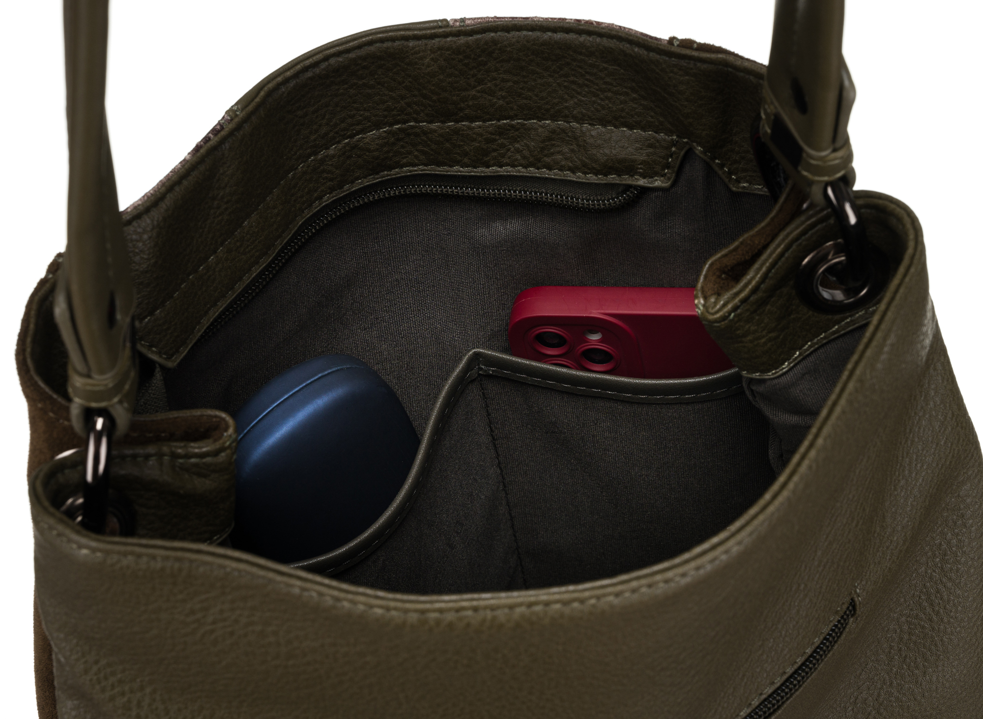 torebka damska 6885-4 khaki