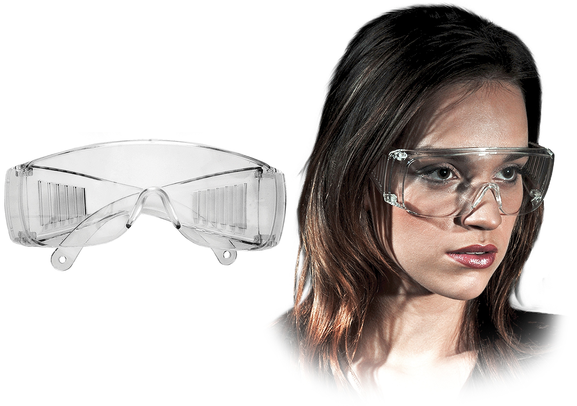 okulary ochronne / transparentny / gog-ice