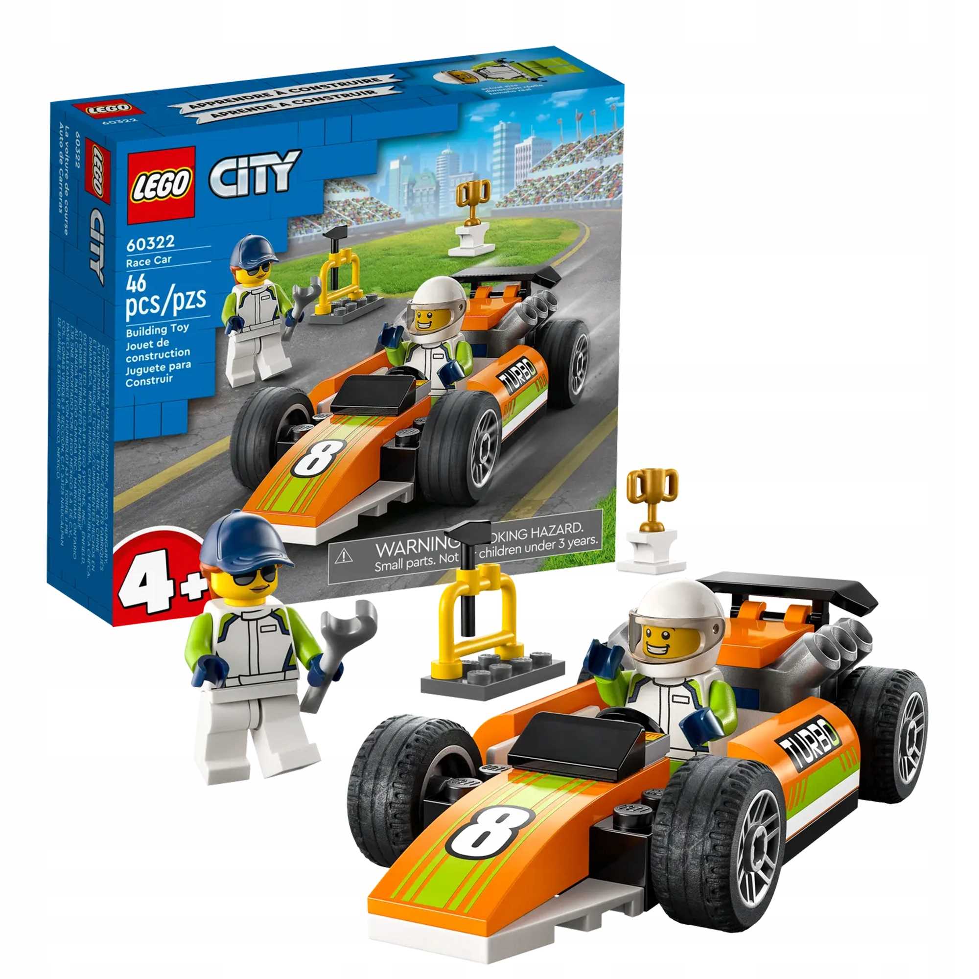 60322 - lego city - samochód wyścigowy