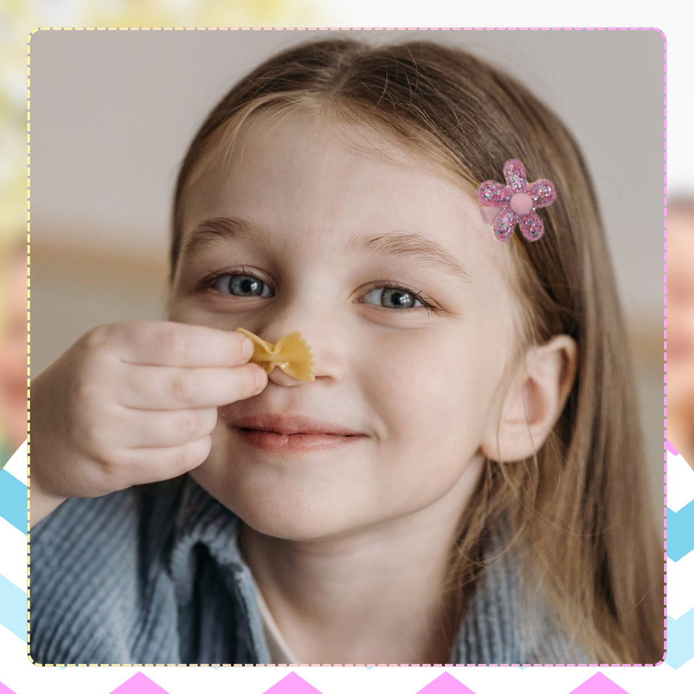 zestaw ozdób do włosów dla dziewczynki  gumki spinki + pudełko