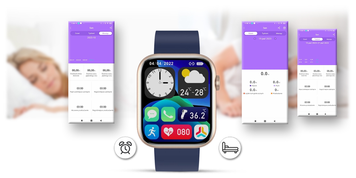 smartwatch damski gravity gt3-4