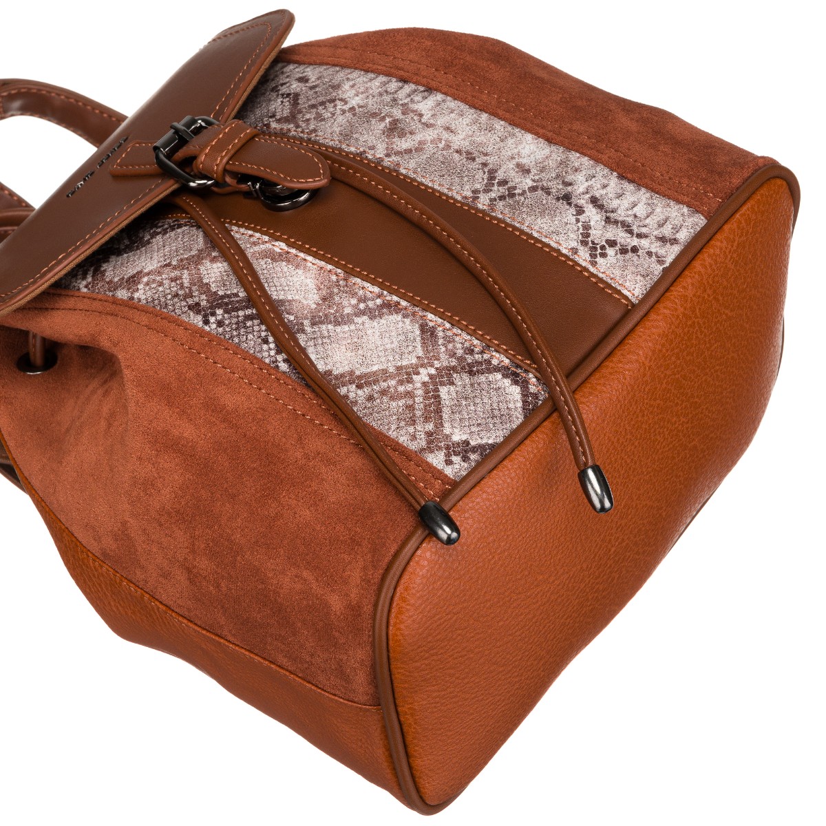 plecak damski 6885-2 cognac