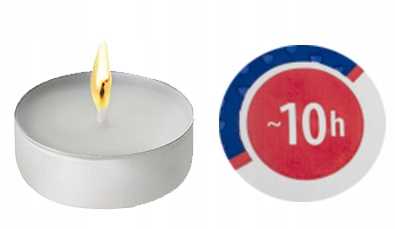 aura świece lights maxi 10h 20 szt. p40-20