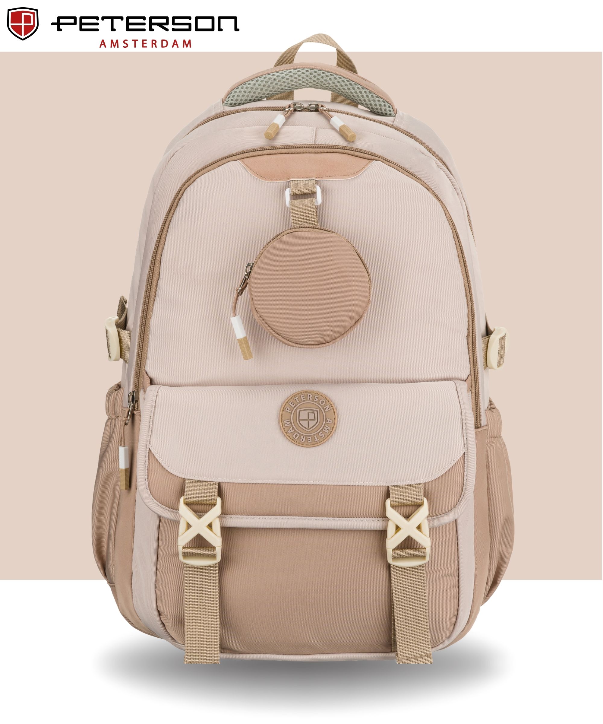 plecak ptn 8610-1341 beige