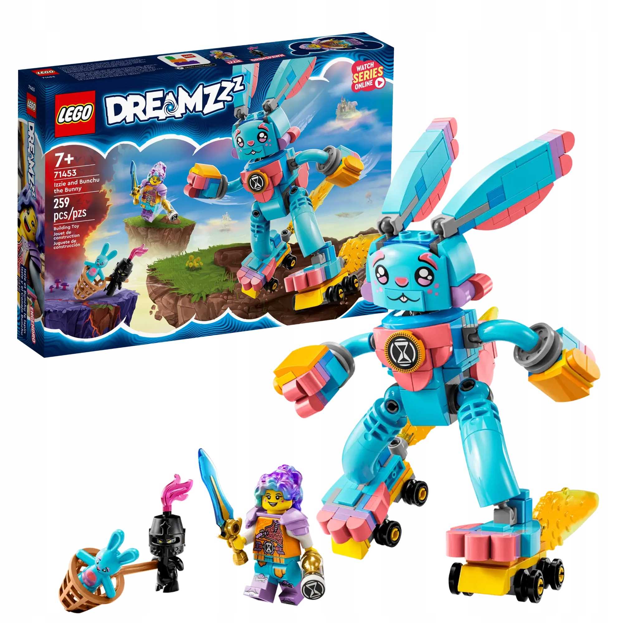 71453 - lego dreamzzz - izzie i króliczek bunchu