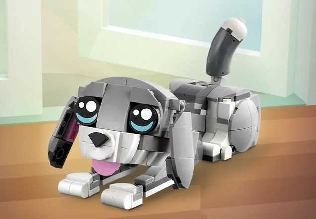 31163 - lego creator - psotny kot