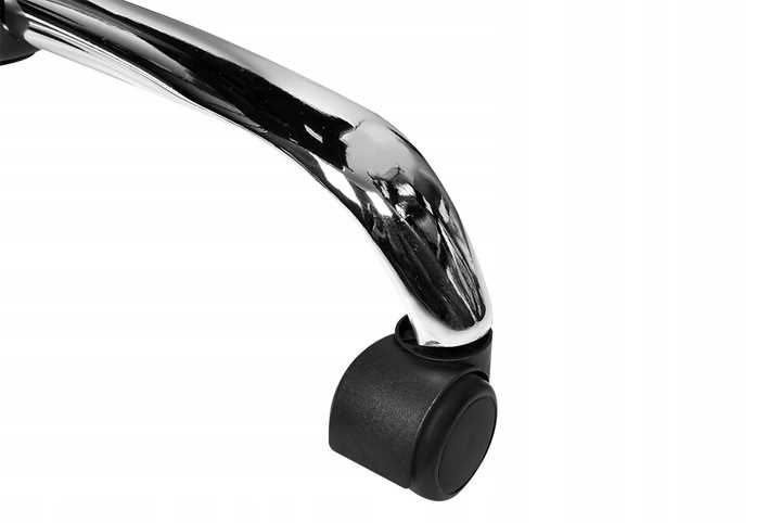 fotel biurowy skóra eko - brązowy malatec