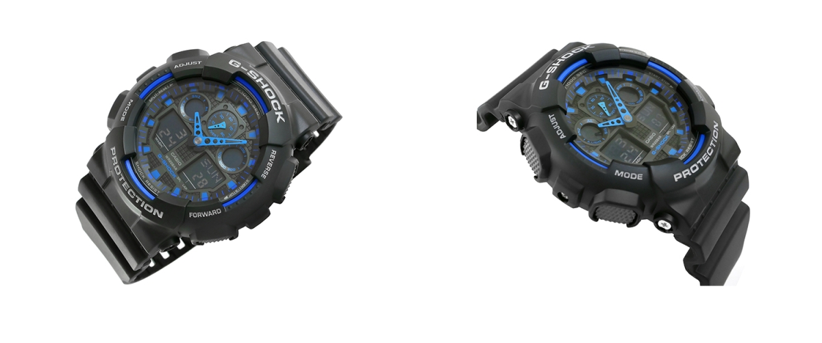 zegarek męski casio g-shock ga-100-1a2er + box