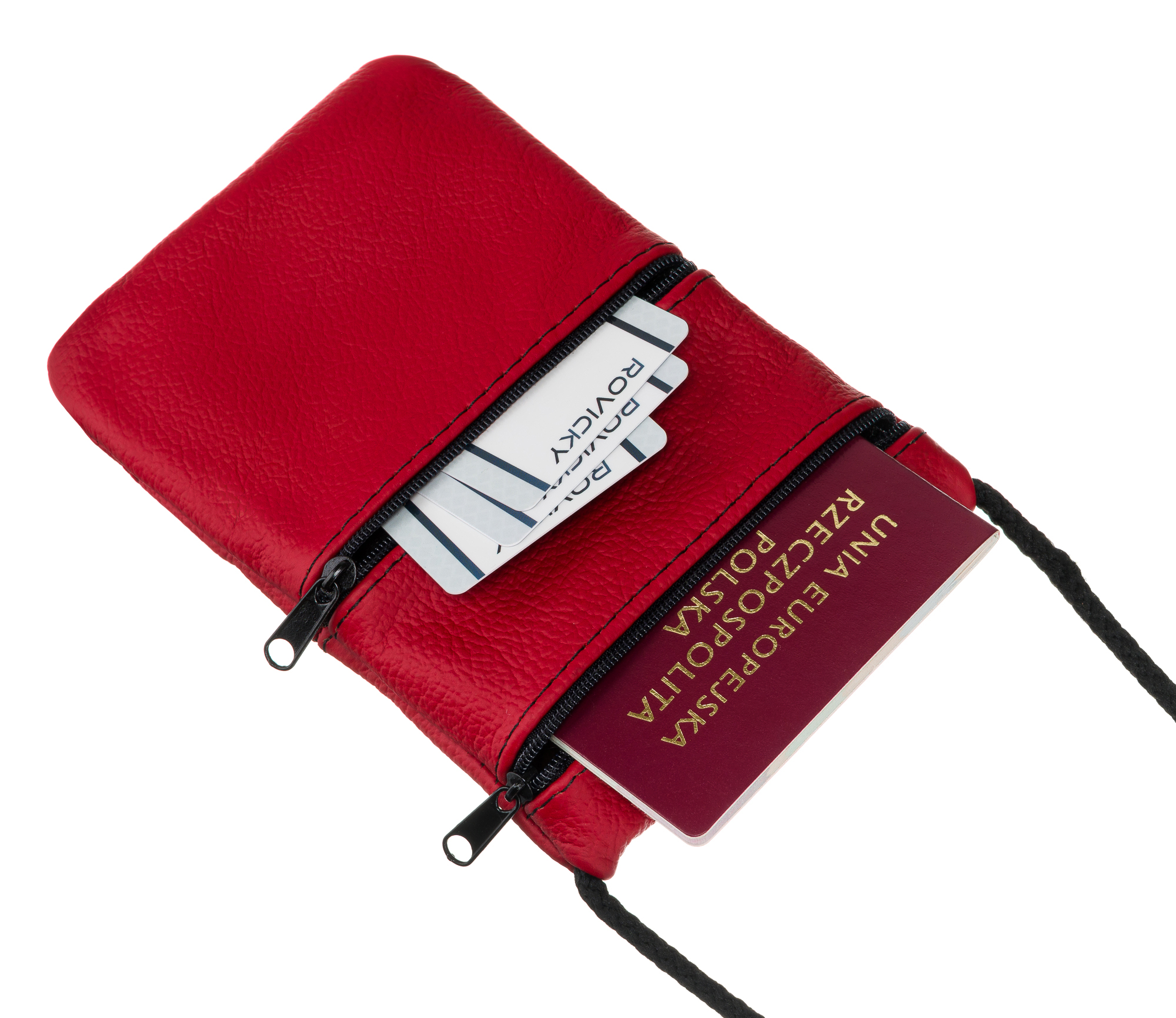 paszportówka pu pasz-zw-red