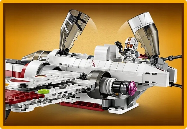 75402 - lego star wars - myśliwiec arc-170
