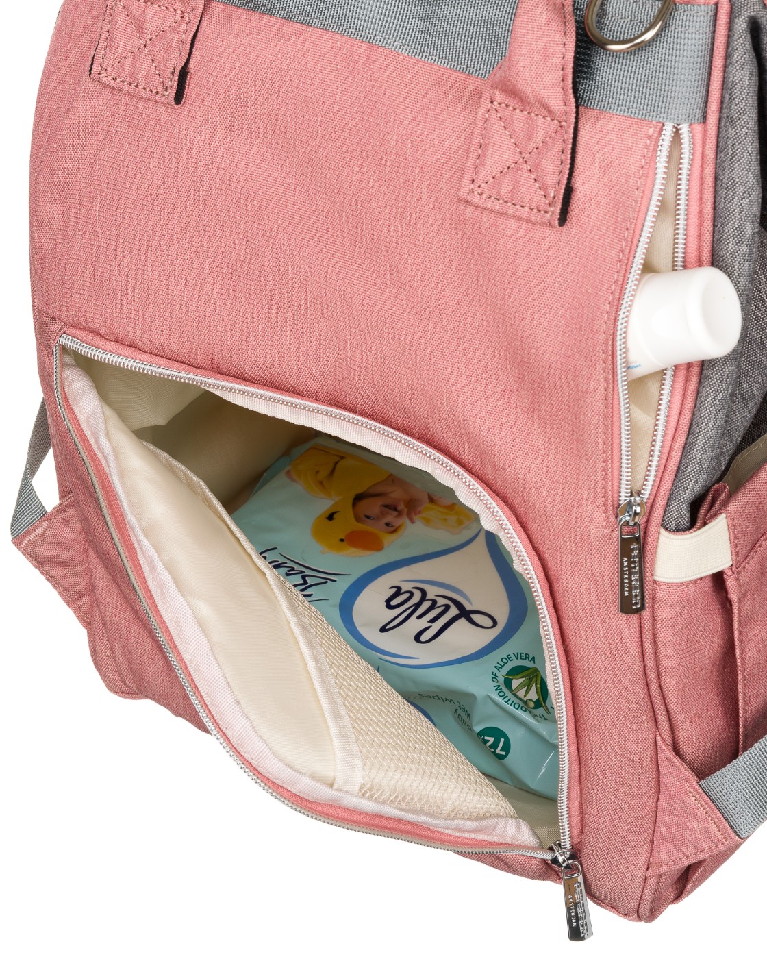 plecak ptn mb3-6012 gray-pink