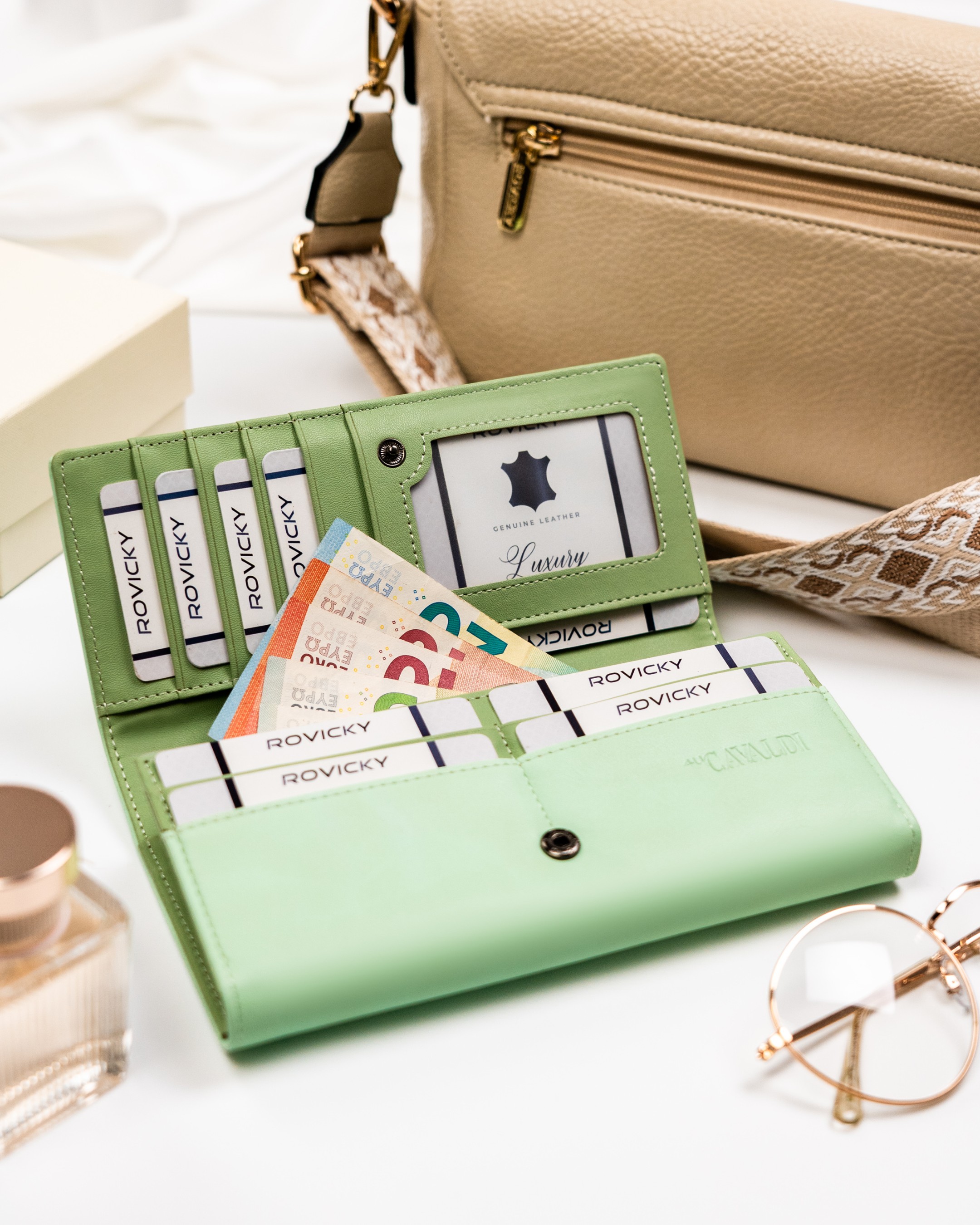 portfel damski pu gd24-dnm-7939 limon