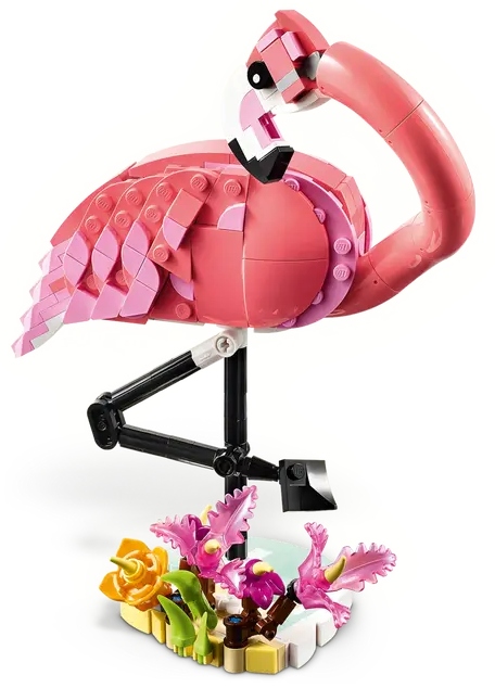 31170 - lego creator - dzikie zwierzęta: różowy flaming