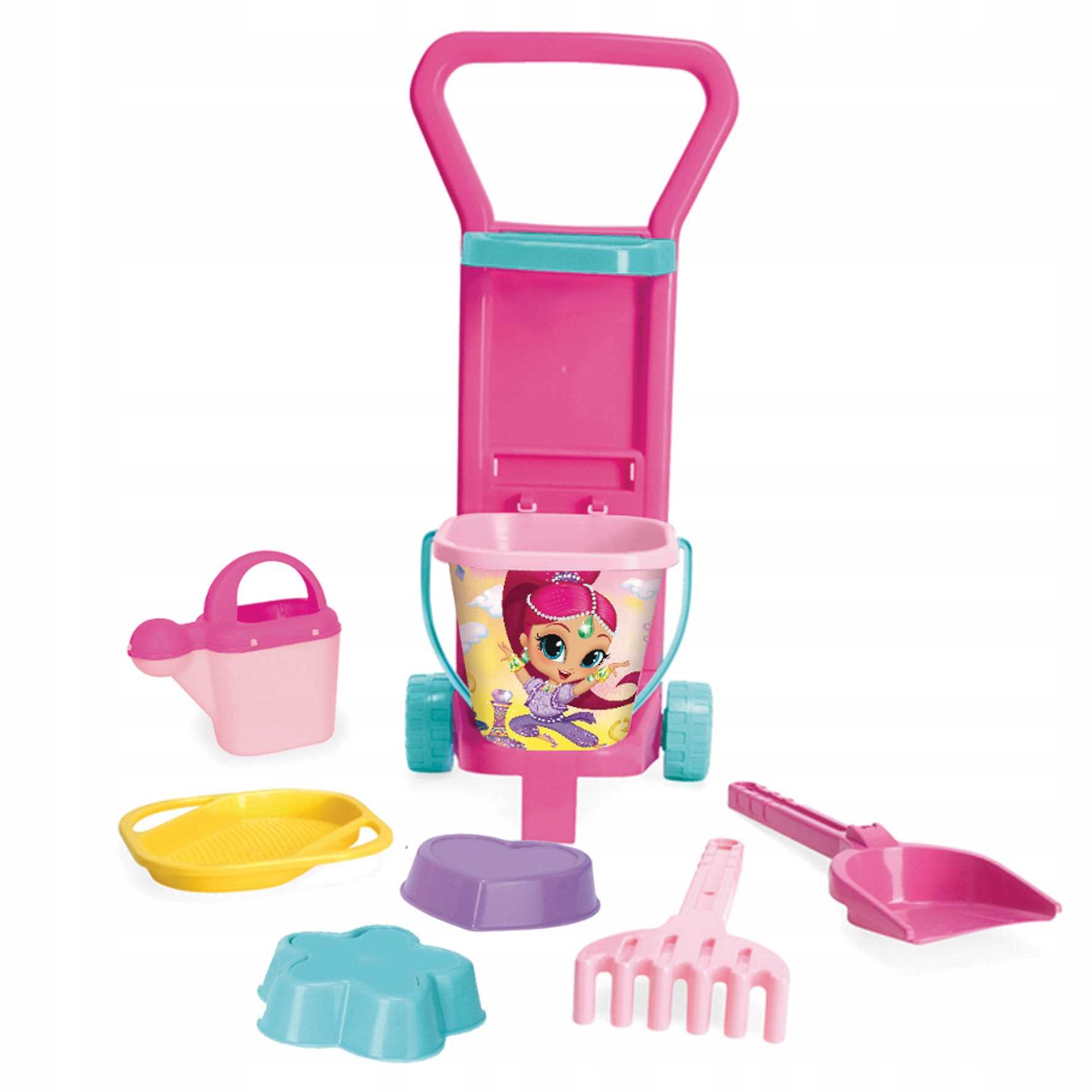 wader - shimmer & shine wózek z kompletem letnim