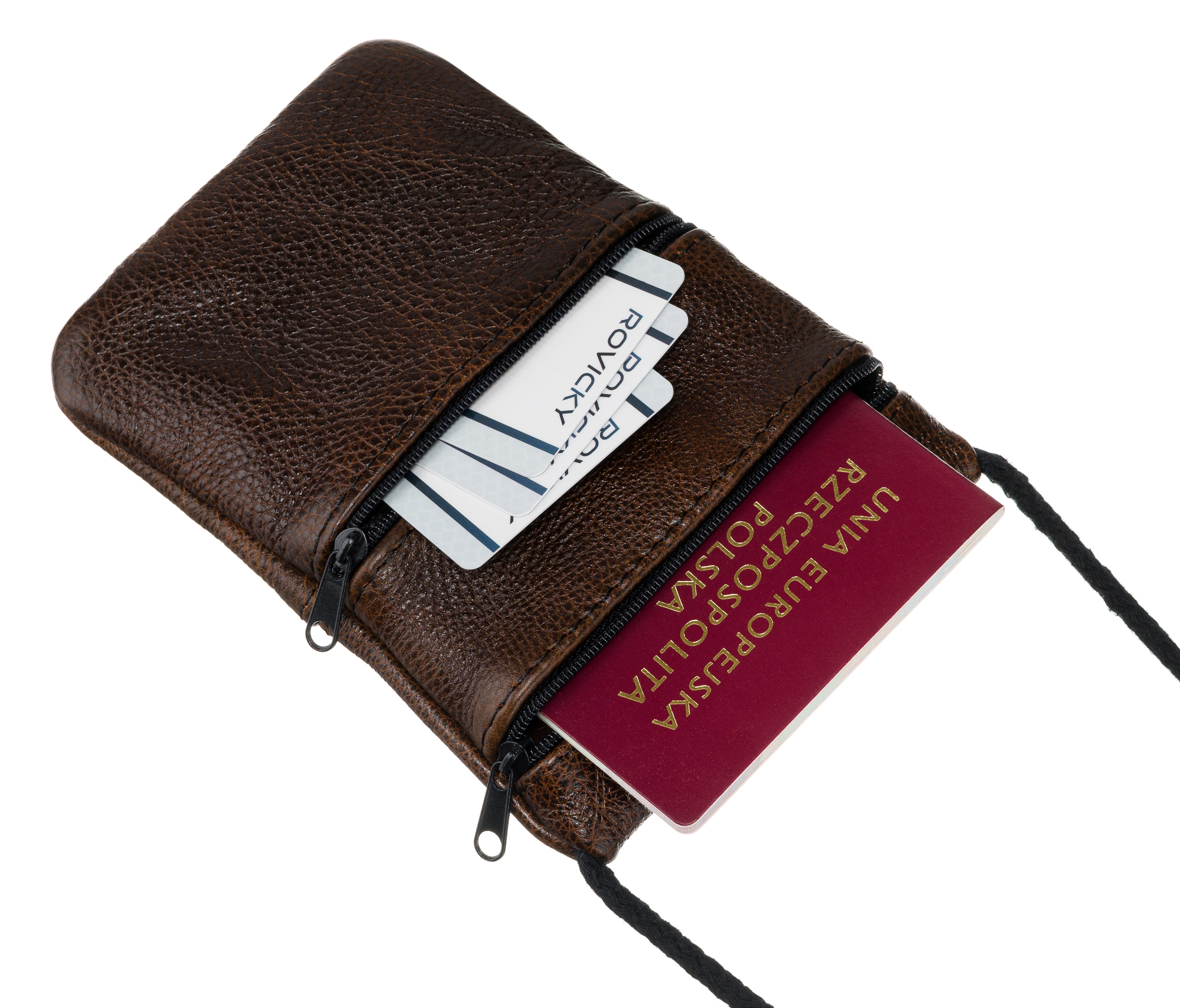 paszportówka pu pasz-zw-brown