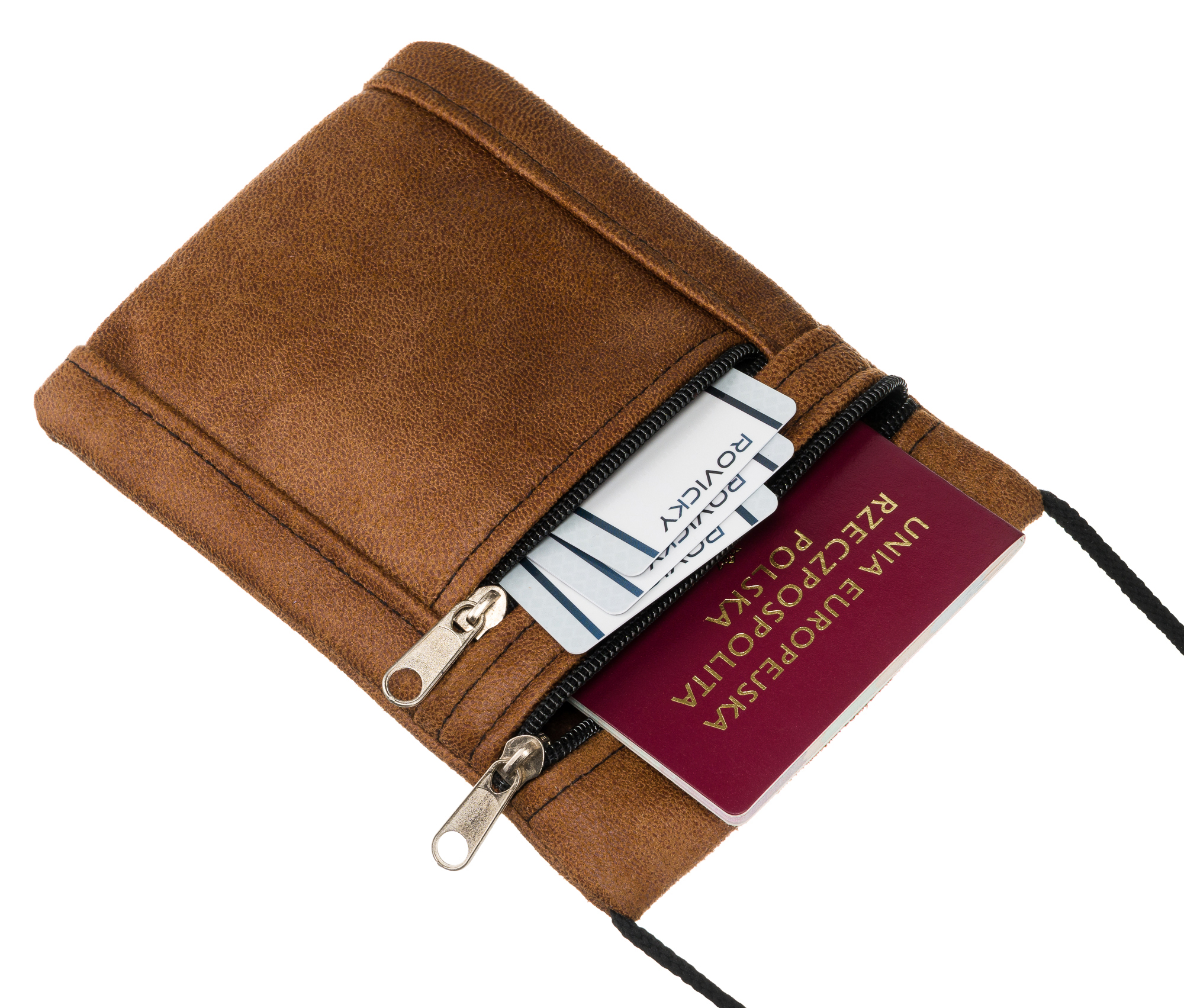 paszportówka pu pasz-zw-camel