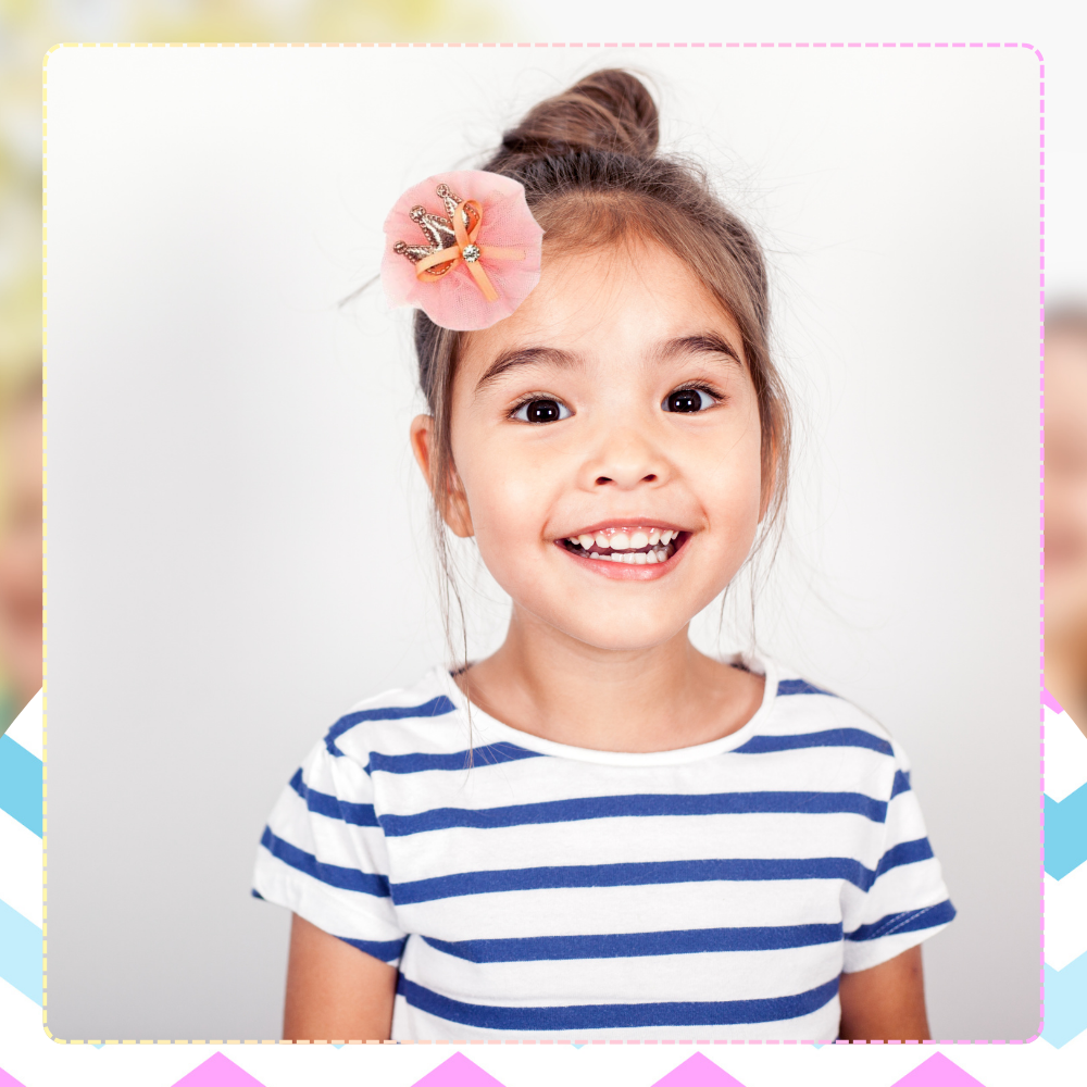 zestaw ozdób do włosów dla dziewczynki  gumki spinki + pudełko