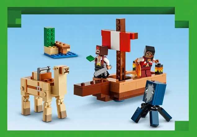 21259 - lego minecraft - rejs statkiem pirackim