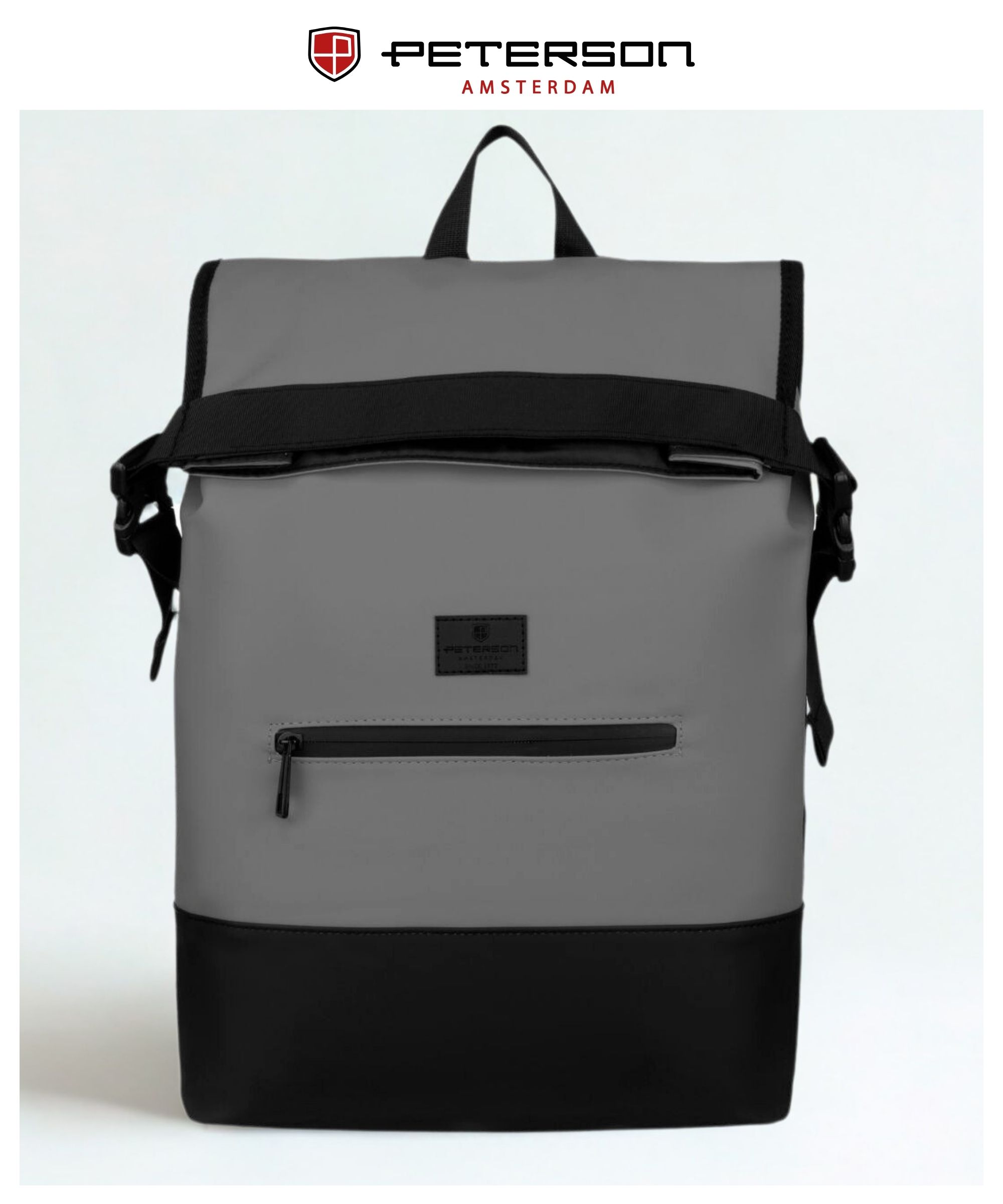 plecak miejski ptn berlin-9053 gray