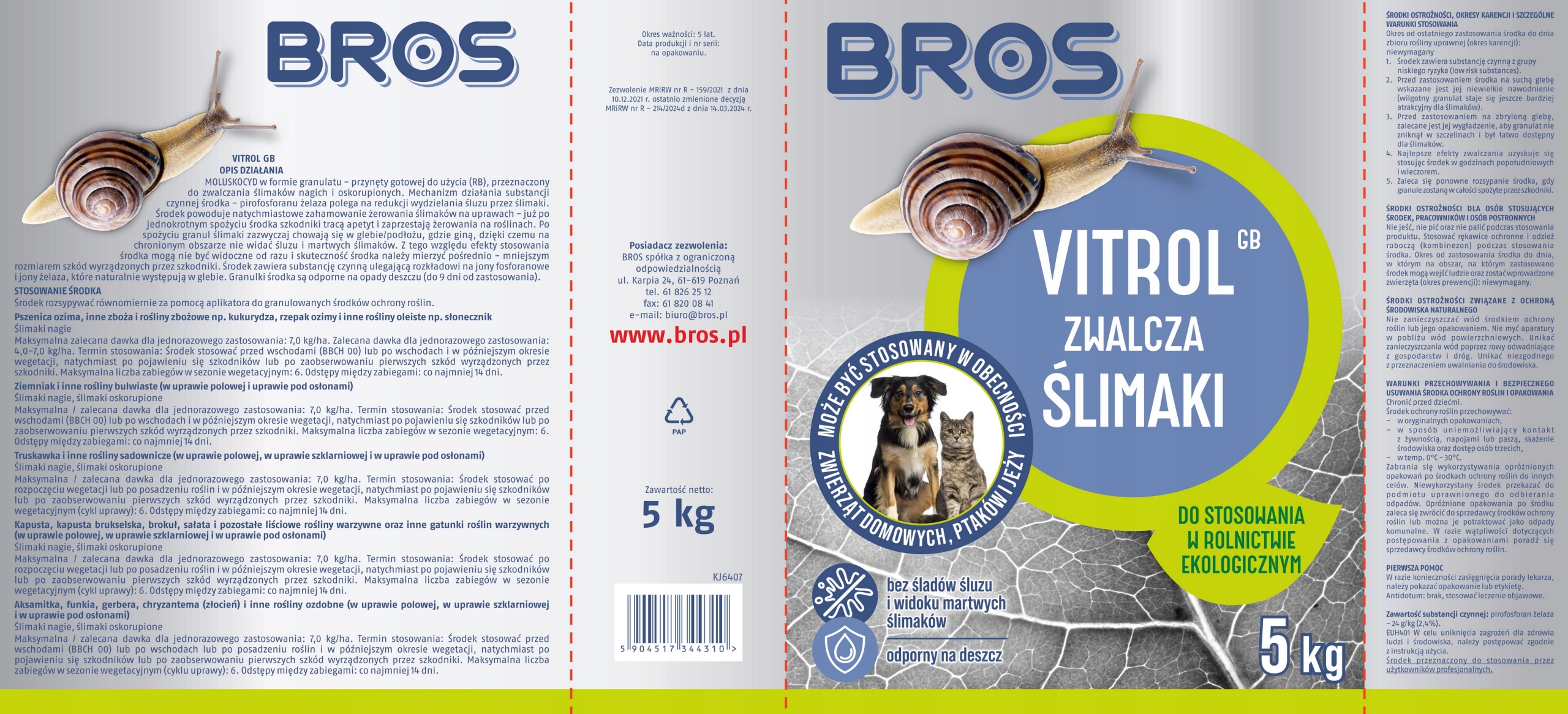 bros - vitrol gb 5kg