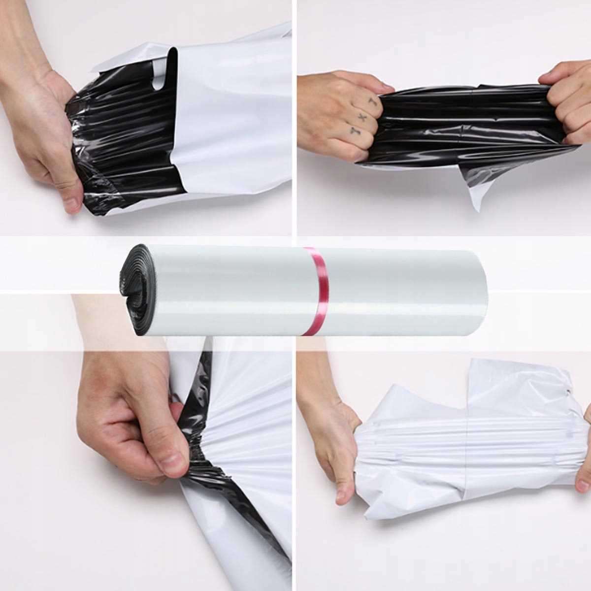 foliopaki kurierskie białe 200x300mm - 100 szt.