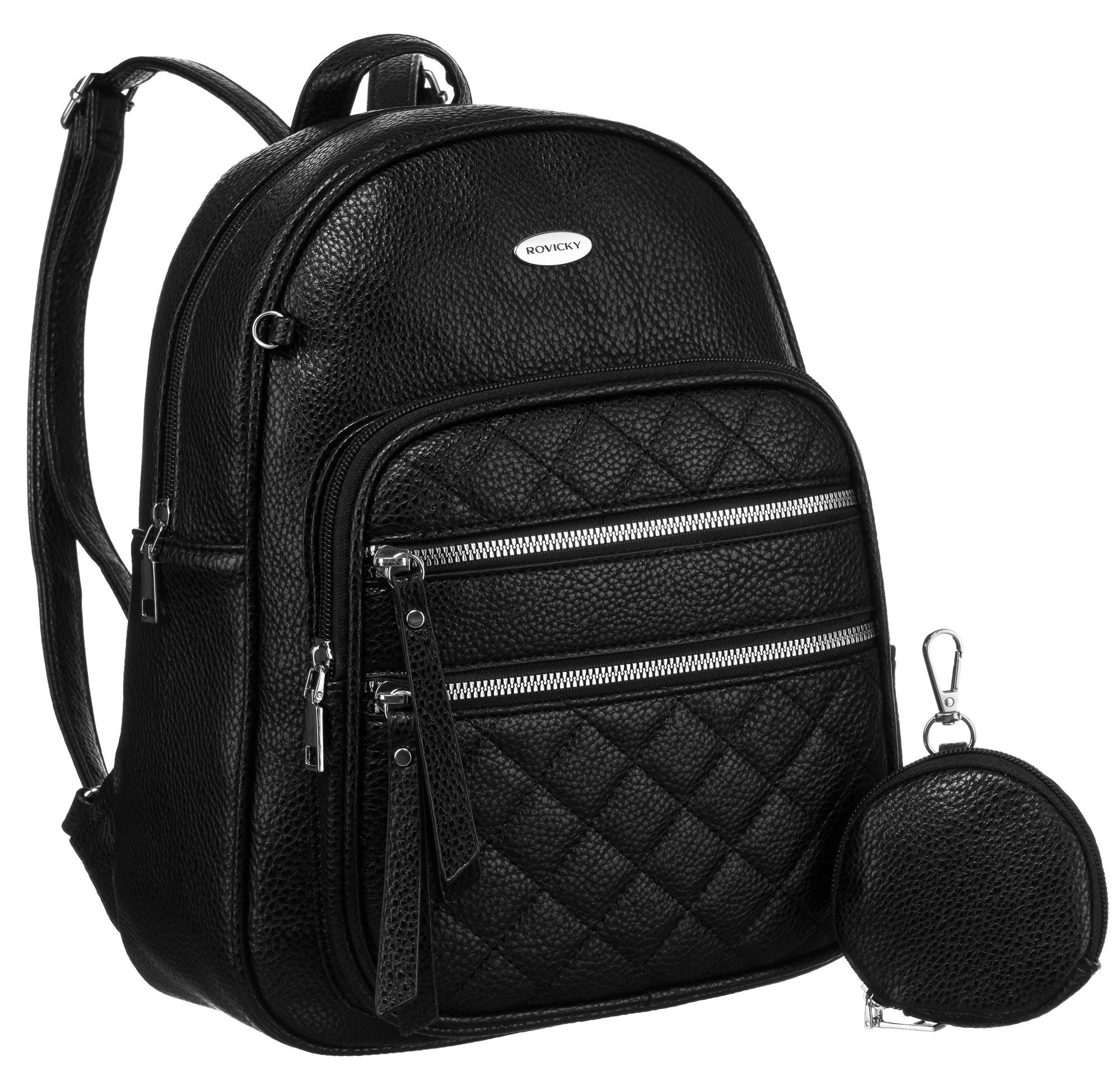 plecak damski pu r-pzp-01-9915 black