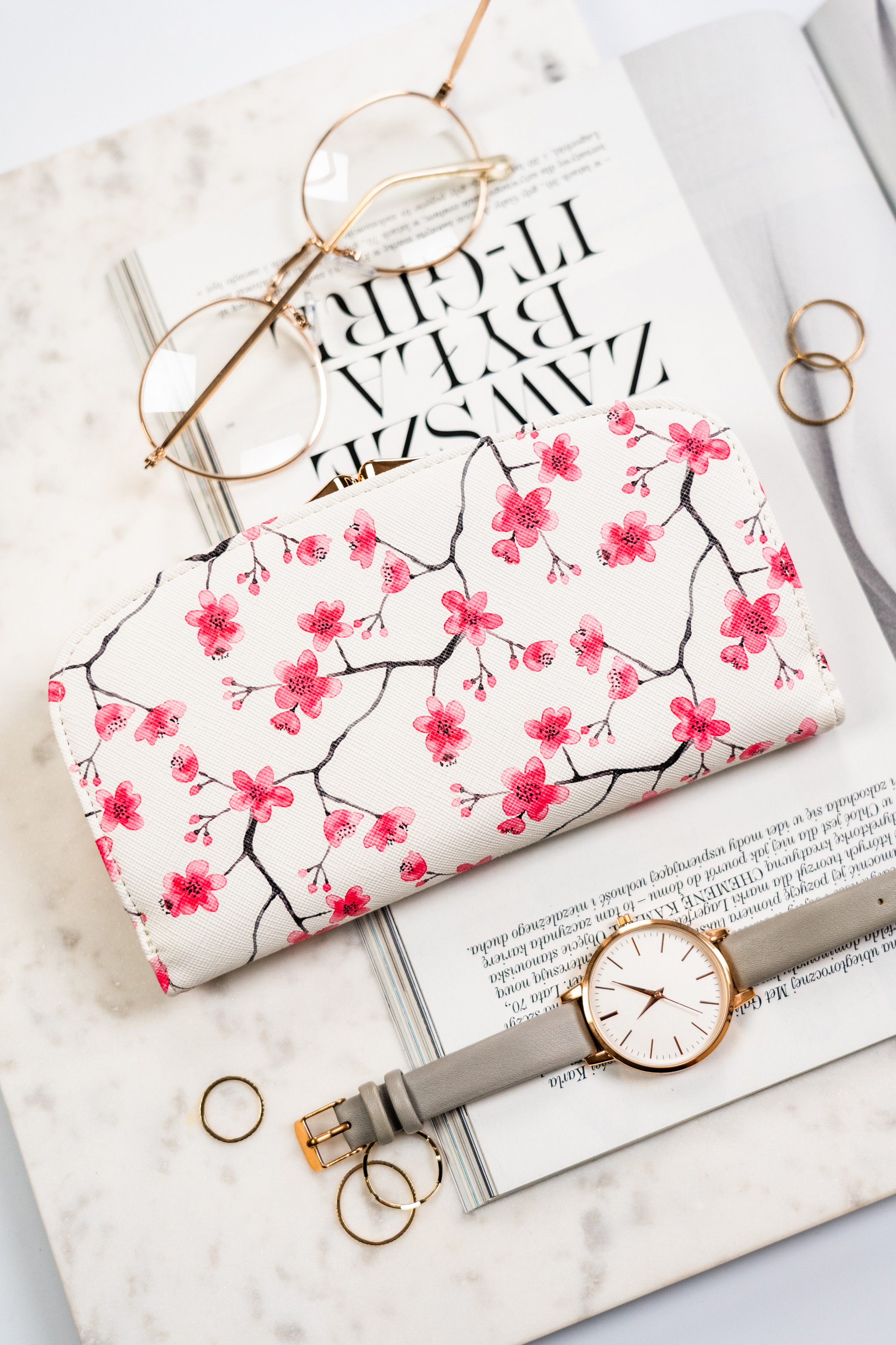 portfel damski eko ptn 1841-f8-7777 beige flowe 02