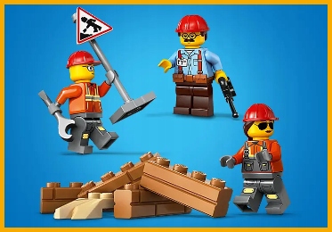 60466 - lego city - żółty buldożer