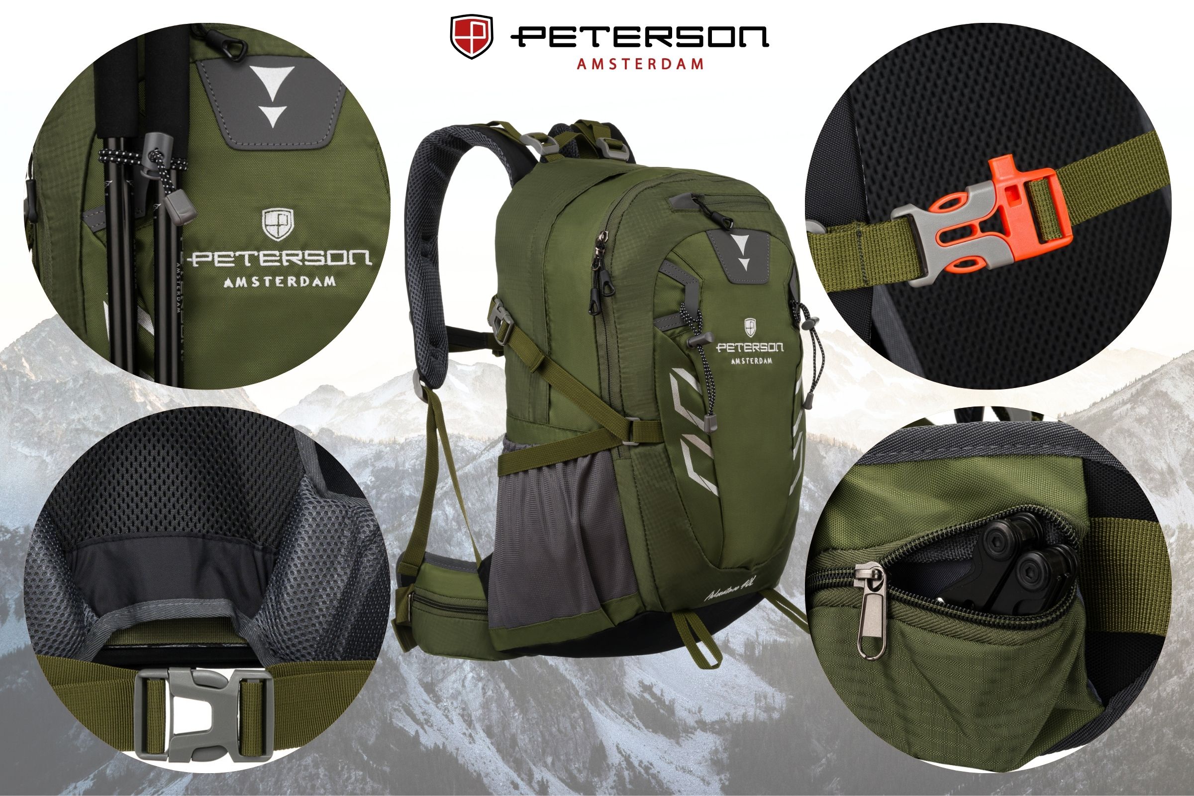 plecak ptn jps-01-8474 green