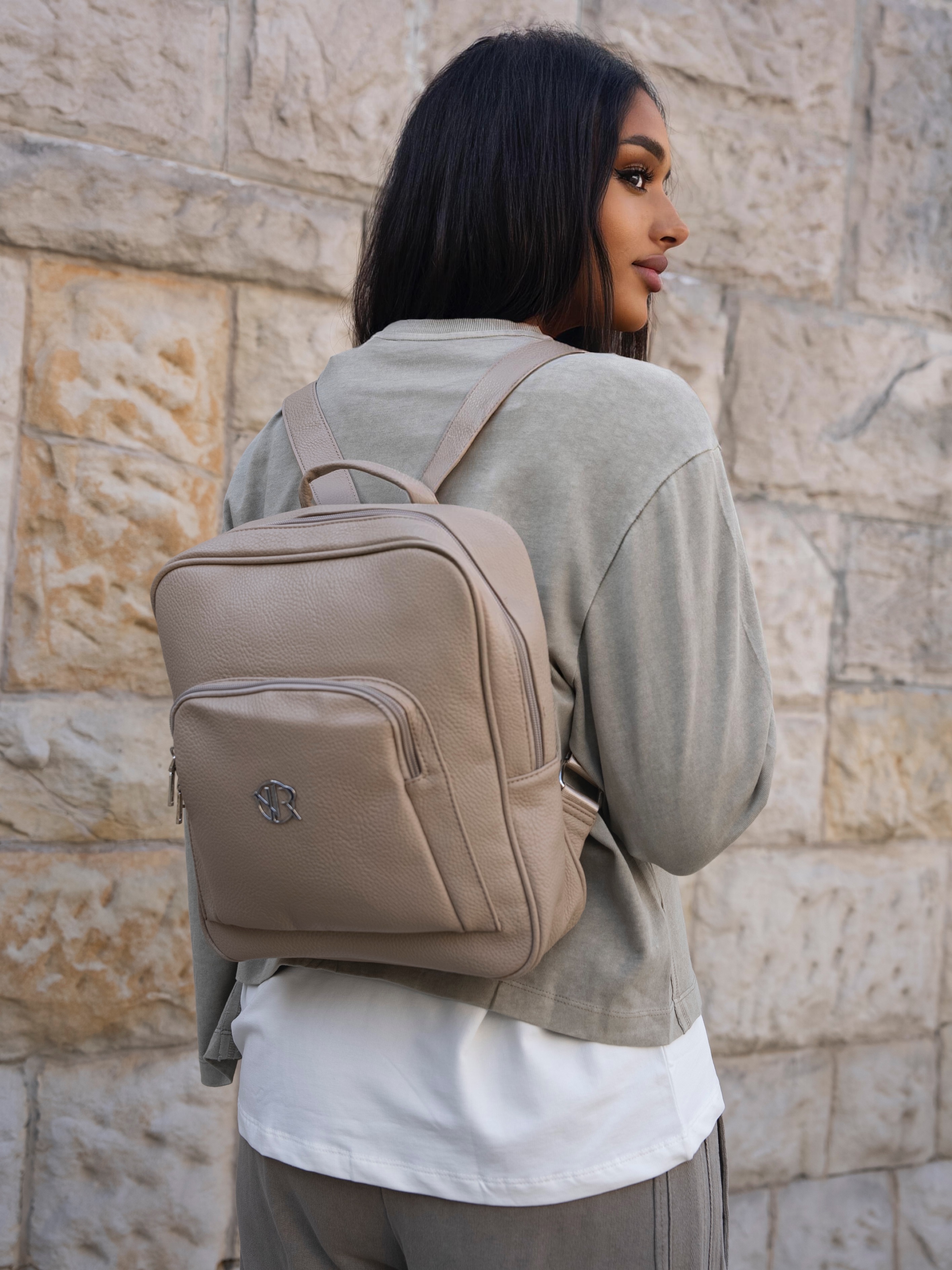 plecak pu r-pl-29601-3660 d.beige