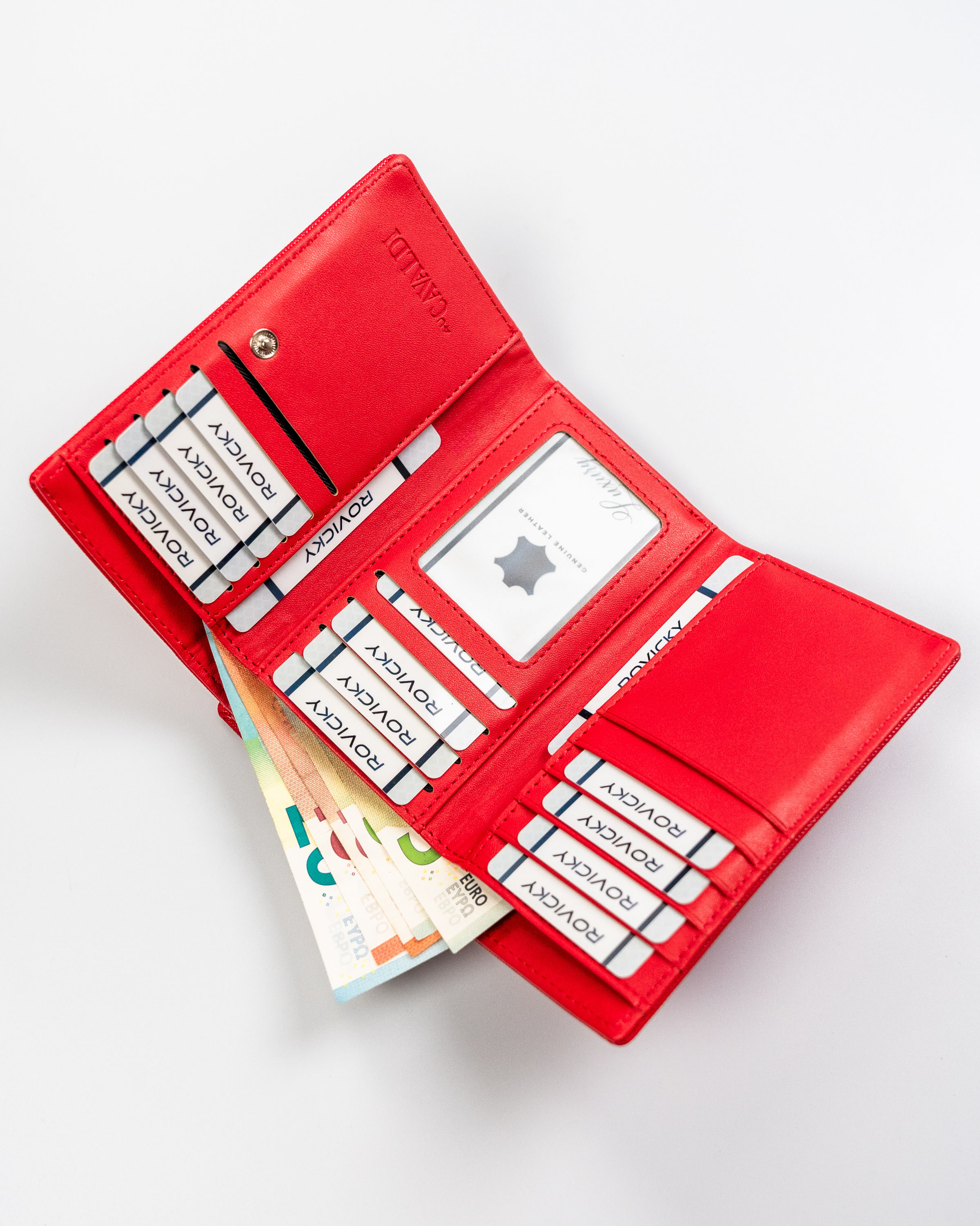 portfel damski pu gd23-sfk-7564 red