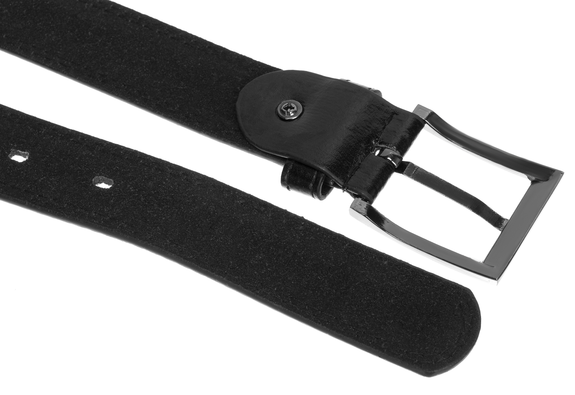 pasek wąski bom-p1 black 130