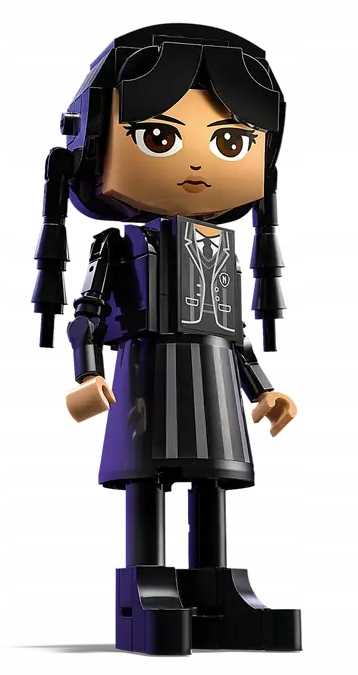 76780 - lego wednesday - figurka wednesday addams