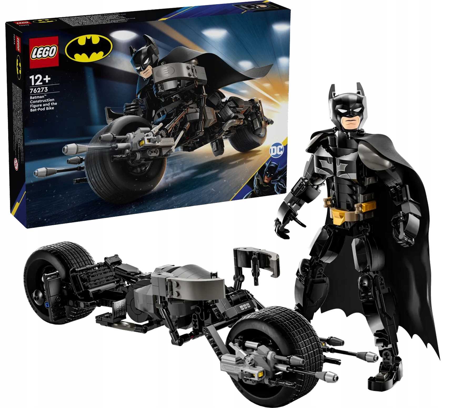 76273 - lego batman - figurka batmana™ do zbudowania i batcykl