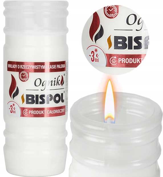 bispol - wkład zalewany ognik wp3 - 1 szt.