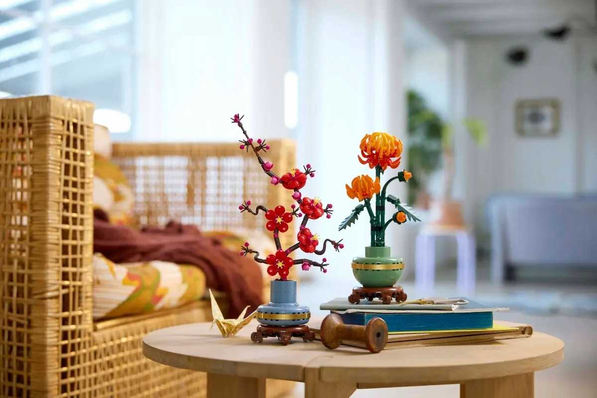 10368 - lego the botanical collection - chryzantema