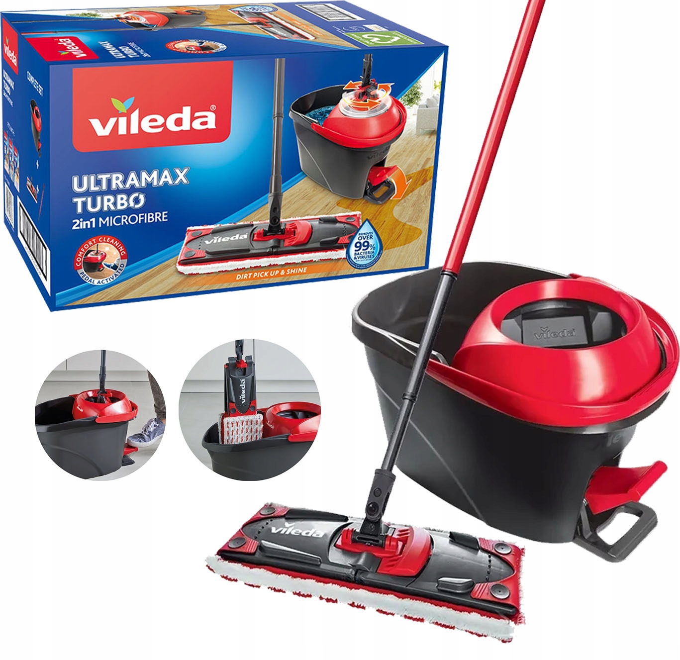 mop obrotowy vileda ultramax turbo