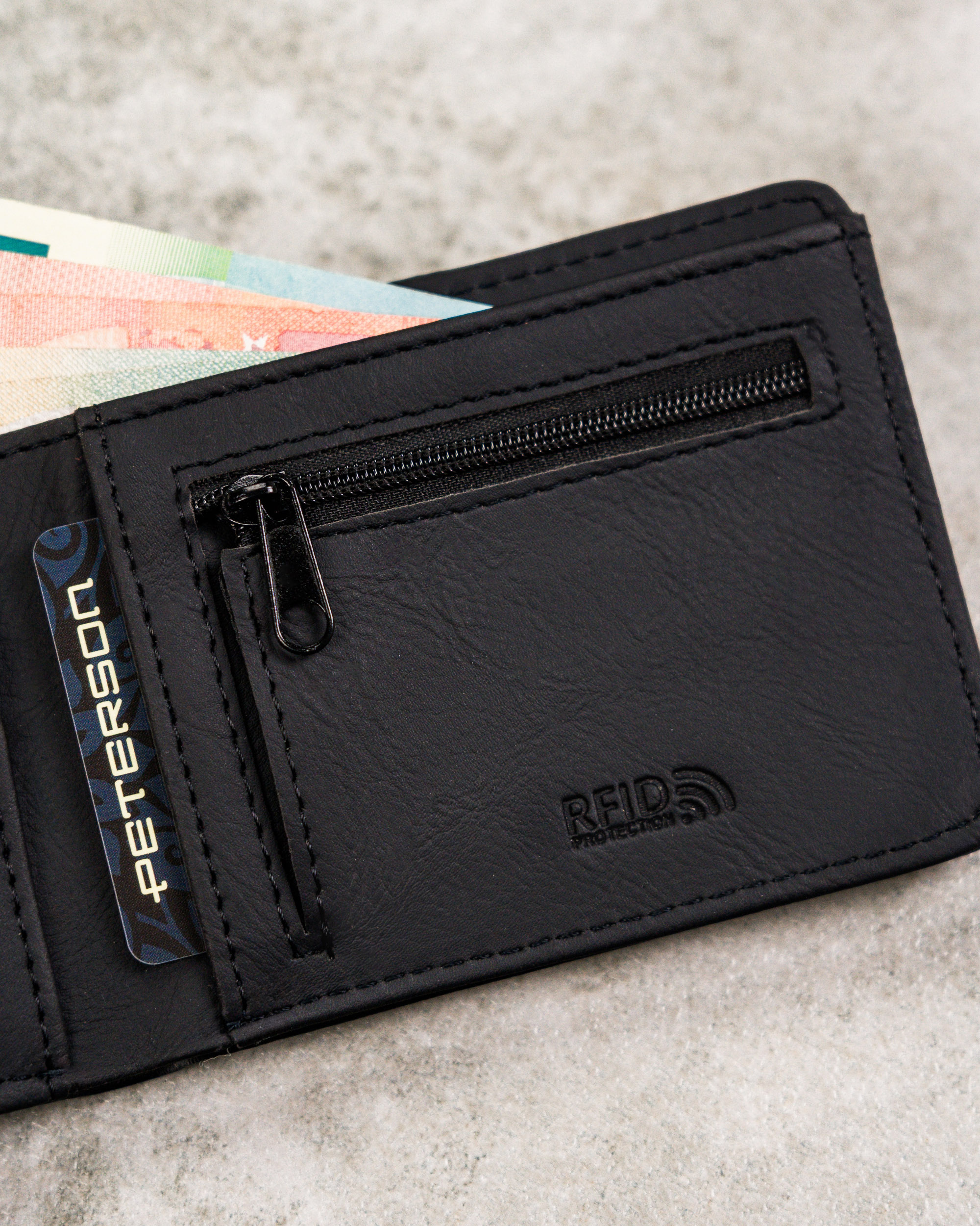 portfel męski eko ptn eh-03z-5860 black